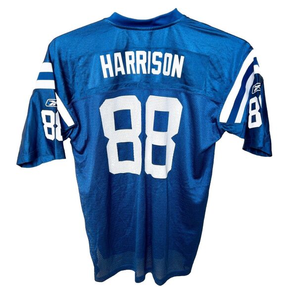 Reebok On Field Indianapolis Colts‎ Marvin Harrison #88 Jersey Mens XL - Picture 2 of 7
